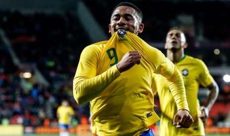 Penyerang Brasil Gabriel Jesus