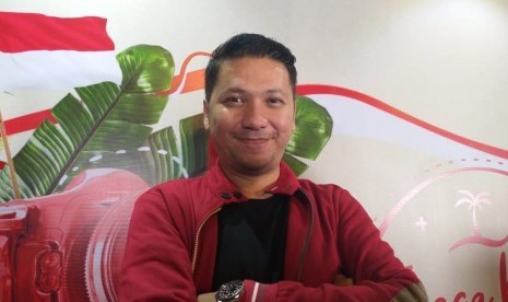 Gading Martin saat ditemui usai konferensi pers RedDoorz di Lume Restaurant Senopati, Kamis (22/8).