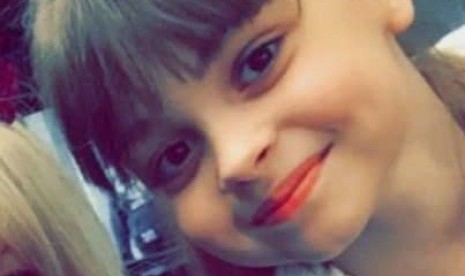 Gadis delapan tahun Saffie-Rose Roussos menjadi korban kedua yang dikonfirmasi tewas dalam bom di konser Ariana Grande di Manchester Arena, Senin malam (22/5).