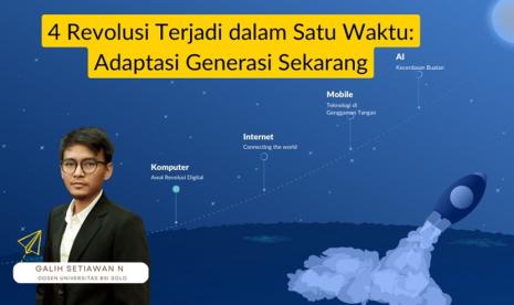 Galih Setiawan Nurohim, dosen Universitas BSI Kampus Solo, membahas perubahan besar dari revolusi digital dan mengapa adaptasi sangat penting bagi generasi muda saat ini.