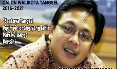 Gambar dukungan untuk Burhanuddin Muhtadi di media sosial