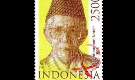 Gambar Mohammad Natsir dalam perangko tahun 2011