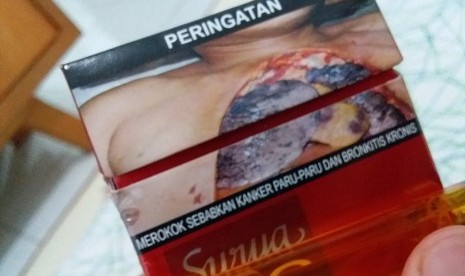 Gambar peringatan merokok (ilustrasi). Pemerintah merilis aturan terkait kenaikan harga rokok sebesar 10 persen per 1 Januari 2023.