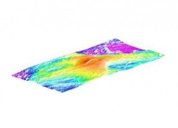 Gambar terkini gunung berapi bawah laut Axial berdasar citra satelit NOAA