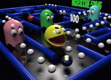 Game klasik versi arcade, Pac-Man