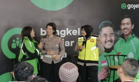 Gandeng kepolisian, Gojek Dukung Mitranya Jadi Pelopor Keselamatan Berkendara