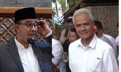 Ganjar Pranowo dan Anies Baswedan