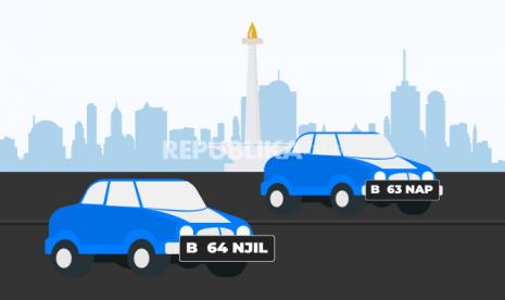 Ganjil Genap Jakarta mulai berlaku (ilustrasi)