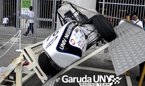 Garuda F15 yang dikembangkan mahasiswa Universitas Negeri Yogyakarta.