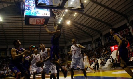 Laga National Basketball League/NBL. (ilustrasi) 