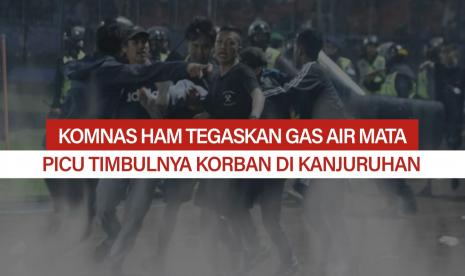 Gas air mata di Kanjuruhan