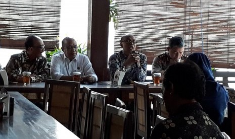 Gathering  Pers, Syawalan, serta Evaluasi Angkutan Lebaran 2018, di Yogyakarta.