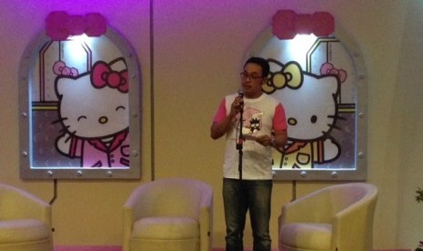  Gatot Setyo Waluyo, Direktur Utama PT Pembangunan Jaya Ancol, Tbk pada saat peluncuran Wahana Hello Kitty, Jumat (12/12) kemarin.  