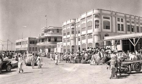 Jeddah di Masa Turki Utsmani. Foto: Gedung Bab Al-Bunt yang akan dijadilkan museum sejarah di Laut Merah, Jeddah, Arab Saudi.