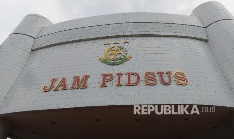 Gedung Bundar Jampidsus Kejaksaan Agung, Kebayoran Baru, Jakarta Selatan, Kamis (17/3/2022).