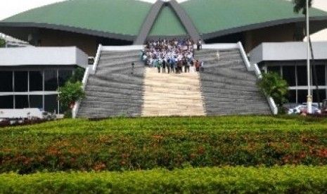 Gedung DPR RI, di Senayan, Jakarta.