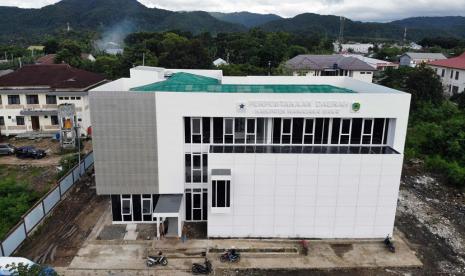 Gedung Fasilitas Layanan Perpustakaan Kabupaten Manggarai Barat, Nusa Tenggara Timur (NTT).