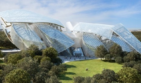 Gedung Fondation Louis Vuitton