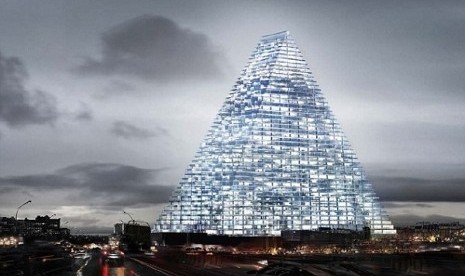 Gedung ini disinyalir akan saingi Menara Eiffel