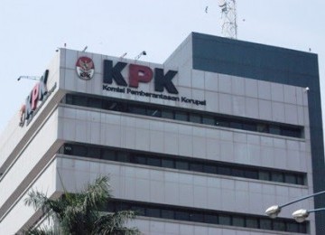 Gedung kantor KPK di Jakarta.