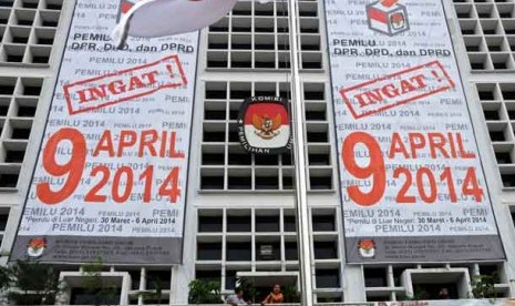 Gedung Komisi Pemilihan Umum (KPU) di Jakarta.