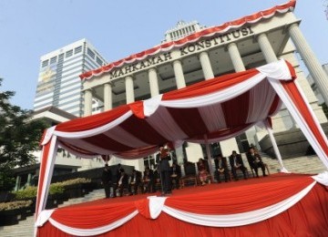 Gedung Mahkamah Konstitusi (MK).