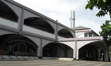 Gedung PUSDAI di Bandung, Jawa Barat.