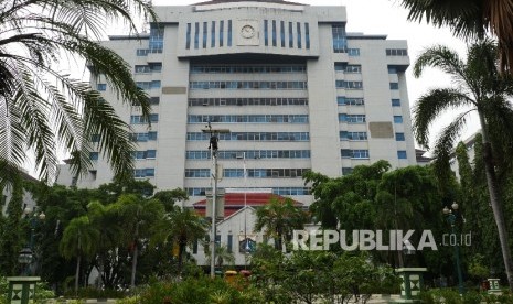 Gedung Wali Kota Jakarta Utara. (Republika / Darmawan)