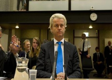 Geert Wilders di pengadilan