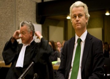 Geert Wilders (kanan)