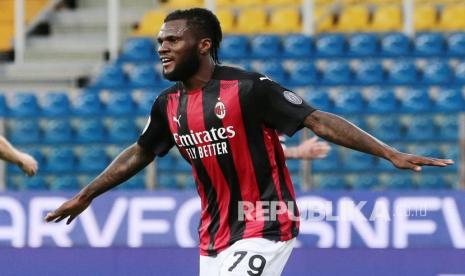 Gelandang AC Milan Franck Kessie