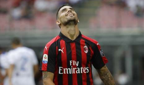 Gelandang AC Milan Suso