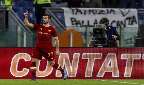 Gelandang AS Roma, Henrikh Mkhitaryan.