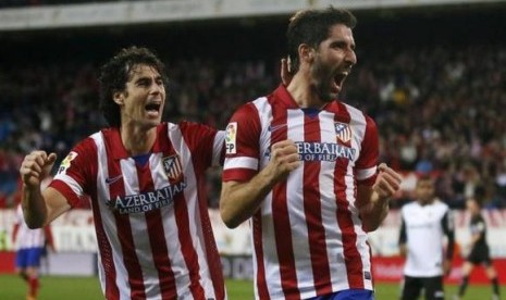 Gelandang Atletico Madrid, Tiago Mendes.