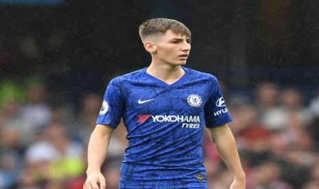 Gelandang Chelsea Billy Gilmour(EPA-EFE/FACUNDO ARRIZABALAGA)