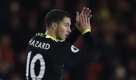 Gelandang Chelsea, Eden Hazard.