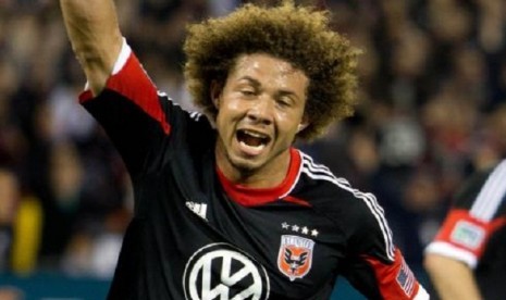 Gelandang DC United, Nick DeLeon.