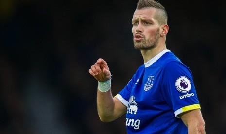 Gelandang Everton, Morgan Schneiderlin.