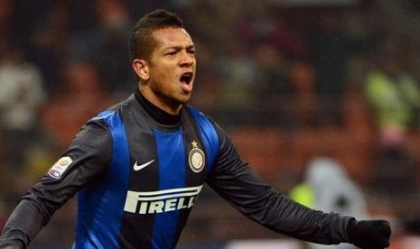 Gelandang Inter Milan, Fredy Guarin.