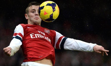 Gelandang Jack Wilshere.