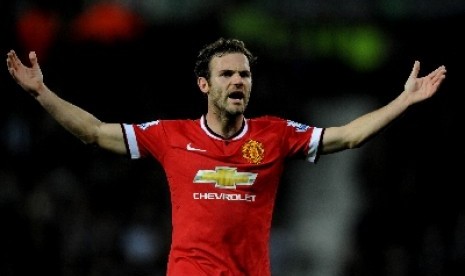 Gelandang Juan Mata.