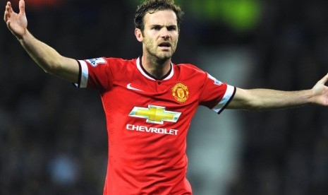 Gelandang Juan Mata.