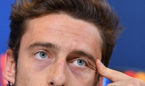 Gelandang Juventus, Claudio Marchisio.