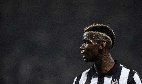 Gelandang Juventus, Paul Pogba.