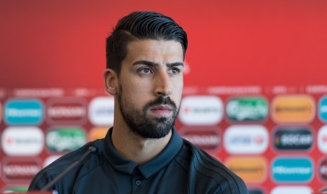 Gelandang Juventus, Sami Khedira.