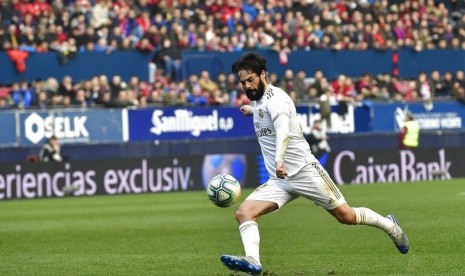 Gelandang Real Madrid, Isco.