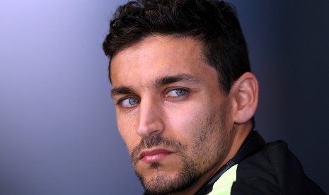 Gelandang Manchester City, Jesus Navas.