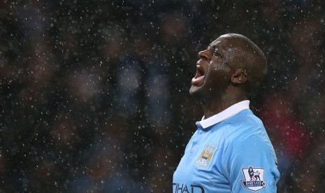 Gelandang Manchester City, Yaya Toure.