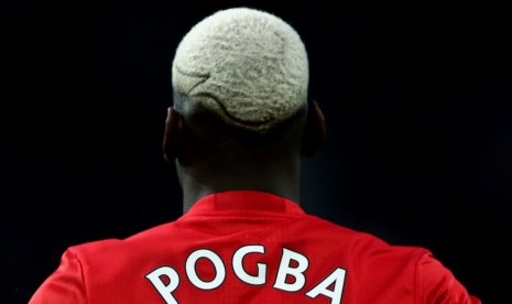 Gelandang Manchester United, Paul Pogba.