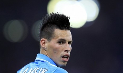 Gelandang Marek Hamsik.